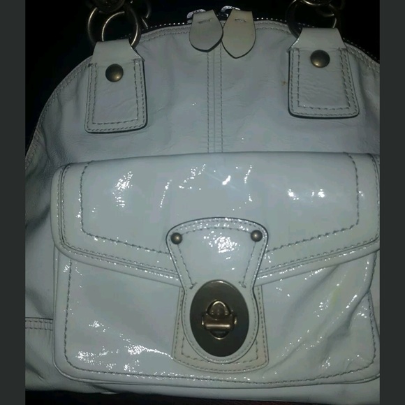 ***SOLD*** COACH FRANCINE IVORY LEGACY Satchel - Picture 2 of 8